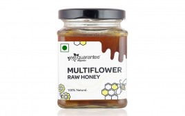 Weguarantee Organics Multiflower Raw Honey   Glass Jar  300 grams